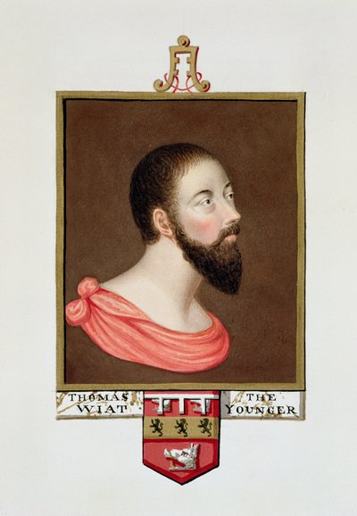 Porträt von Sir Thomas Wyatt dem Jüngeren (ca. 1521-54) aus 